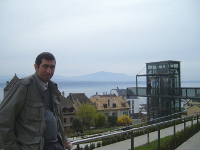 Leman Lake from Nyon Castle - Nyon
